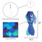 In the Breeze 5219 — 30-inch Cool Damsel Fish Windsock — Colorful Blue Fishsock Hanging Garden Décor with Detailed Printed Graphics